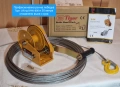 Професионална ръчна лебедка от висок клас Tiger Lifting BHW и 30 метра стоманено въже с кука, снимка 1