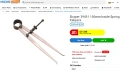 Оригинал DRAPER Английски К-т ДЕБЕЛОМЕР-ВЪТРОМЕР 0/10-150/160 мм тип Пергел Пружина Фиксатор БАРТЕР, снимка 8