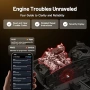 TOPDON CarPal A, OBD2 скенер, диагностика на всички системи, безжичен Bluetooth, снимка 3