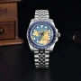 PAGANI DESIGN автоматичен часовник с Японски механизъм SEIKO NH34 GMT,стъкло сапфир,водоустойчив, снимка 2