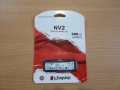 Нов 500 GB SSD Kingston NV2 PCIе 4.0 NVMe, TLC, с 3 години гаранция, снимка 2