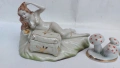 порцеланова фигура,мерилинка,изида,сервиз, фигури, снимка 2