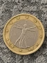 Италия 1 евро 2002 с грешка в буква R, снимка 5