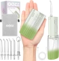 Govee/OOZZ Travel Water Flosser — преносим зъбен душ система за зъби с 6 накрайника и IPX8, снимка 1