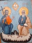 Стара Българска Икона 18 - 19 век, снимка 4