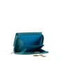 Портмоне Friedrich, Eстествена козя кожа, RFID защита, перо, тюркоаз, снимка 4