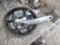 Курбел със средно движение за велосипед колело Shimano fc m 470. 48 зъба , снимка 1