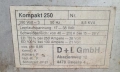 ПРОФЕСИОНАЛЕН ТЕЛОПОДАВАЩ ЗАВАРЪЧЕН АПАРАТ MIG/MAG - KOMPAKT 250 D+L TECHNIK, снимка 3