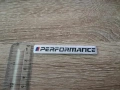 BMW Performance сребрист стикер, снимка 3