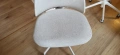 Бял офис стол от Икея/Ikea JÄRVFJÄLLET, снимка 4