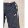 ADIDAS Tiro 23 Blue Gold Striped Climalite tracksuit pants анцунг, снимка 2