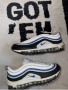 Nike Air Max 97 White Black Royal Blue номер 40 оригинални маратонки , снимка 1