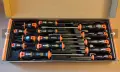 CUSTOR TOOLS 14 броя кръстати прави отвертки комплект, снимка 1