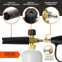 Пянообразуваща дюза Foam Cannon 1 л Quick Connect 1/4 - 5 дюзи в комплекта, снимка 3
