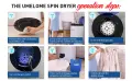 Центрофуга за дрехи Umelome, 6 кг, 2800 об/мин, Неръждаема стомана, снимка 10