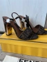 Нови Дамски Сандали Fendi, снимка 2