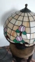 Тифани“ (Tiffany) , голяма и тежка, настолна лампа от немската компания Fischer Leuchten . , снимка 3