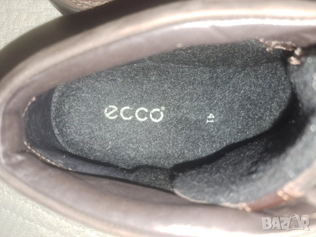 2 броя -Ecco № 40 и № 41 дамски обувки (боти), снимка 17 - Дамски боти - 43918776