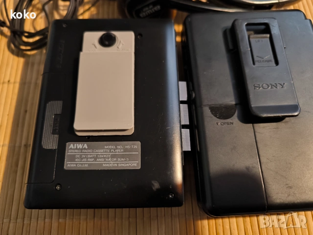 Walkman Sony уалкман Сони и Aiwa автентичен , снимка 5 - Аудиосистеми - 52368136