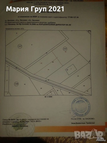 !!!ТОП ОФЕРТА!!!Продавам Парцел в гр. Хасково кв."Бадема"!!!, снимка 2 - Парцели - 54996512