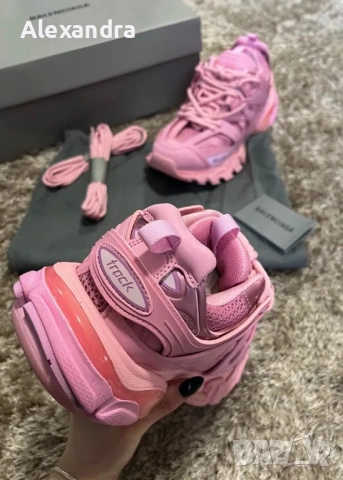 Дамски Обувки - Balenciaga Track, снимка 3 - Маратонки - 54704455