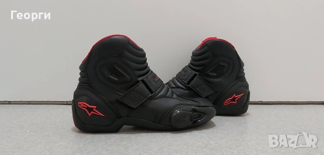 Дамски мото боти Alpinestars S-MX 1.1 Black/Red N°39 