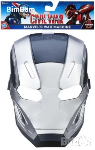 Оригинална маска Spider-Man -MILES MORALES / Iron Man Super Hero Mask Silver Marvel/Hasbro- 2 модела, снимка 4 - Други - 48064688