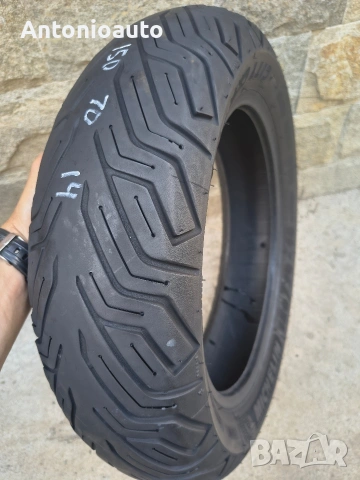 150 70 14 michelin city grip 2 задна гума гуми скутер, снимка 3 - Гуми и джанти - 55145855