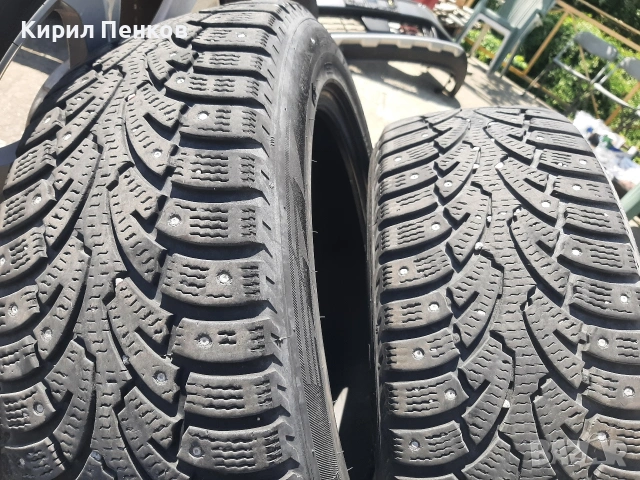 4бр.205/55/16 BRIDGESTONE NORANZA 2 ЗИМНИ С ШИПОВЕ 