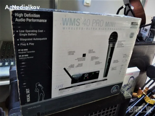 AKG vocal set wms 40 pro mini, снимка 3 - Микрофони - 55428183