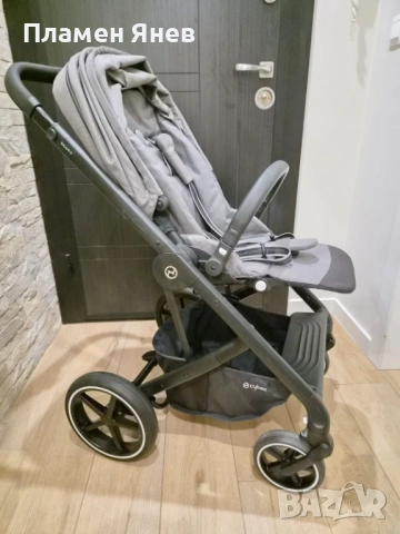 Количка 3 в 1 Cybex Balios S / Soho Grey, снимка 8 - Детски колички - 54133682