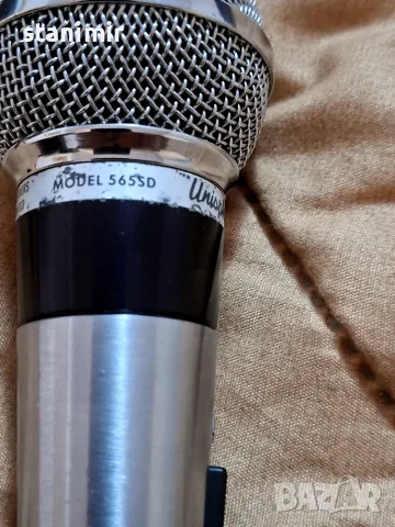 Оригинален динамичен вокален микрофон Shure 565 sd Unisphere I, снимка 5 - Други - 55650882
