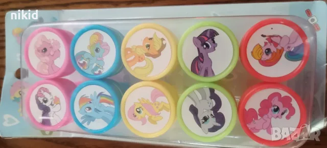 10 бр сет печати печата печат Малкото Пони My Little Pony печатчета