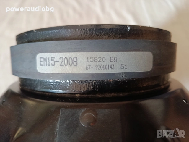 Американски Профи 15 инча говорител Eminence Delta-15A - 400/800W - 8 OHM - 1бр., снимка 5 - Тонколони - 54896214