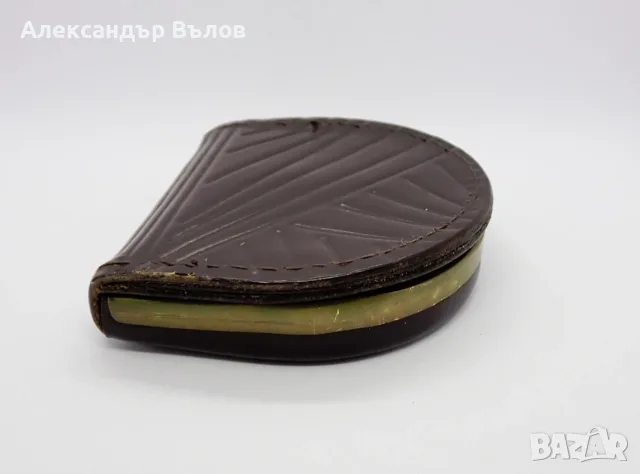 Стар Кожен Калъф За Монети Монументи Москва, снимка 7 - Колекции - 55301348