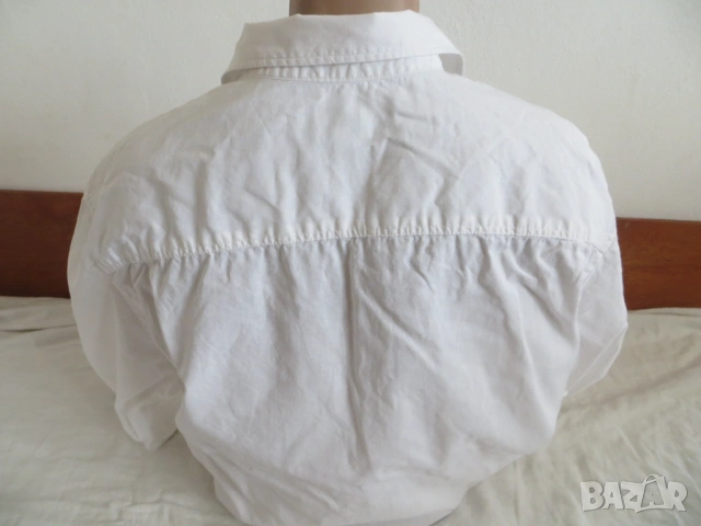 Мъжки ризи с дълъг ръкав от лен, снимка 13 - Ризи - 54323531