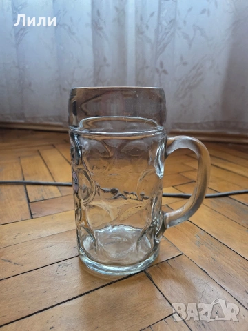 Халба за бира 1 литър, снимка 3 - Чаши - 54154794