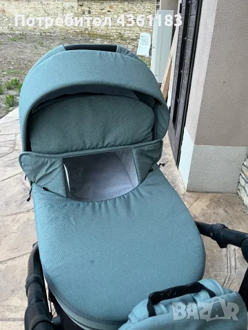 Бебешка количка Tutis Uno 3+, 2в1, Menta, снимка 7 - Детски колички - 55388395