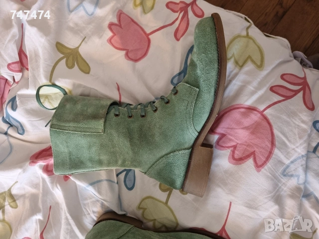 Естествен велур, 40 номер. Кубинки/боти, снимка 8 - Дамски боти - 54099767