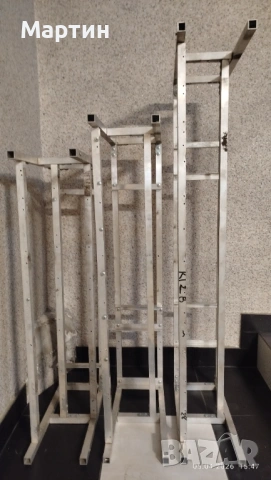 Алуминиева рамка за РИГ. Подходяща за направа на машина за криптовалута