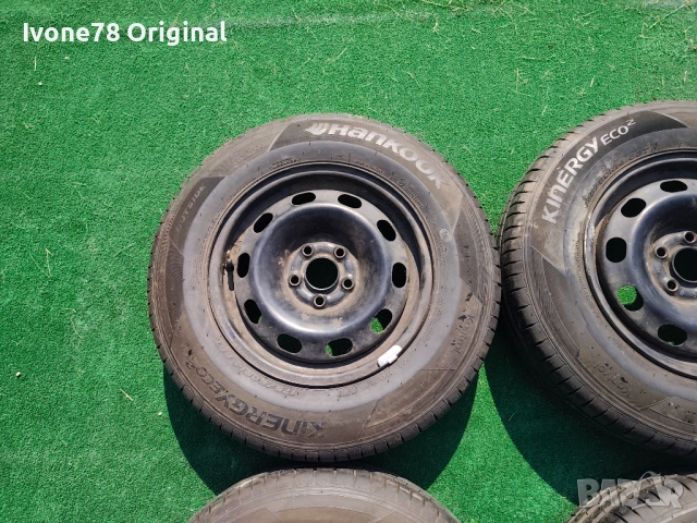 ПРОМОЦИЯ Железни ДЖАНТИ за VW POLО GOLF 4 5x100 14 цола.Отлично състояние., снимка 3 - Гуми и джанти - 54810839
