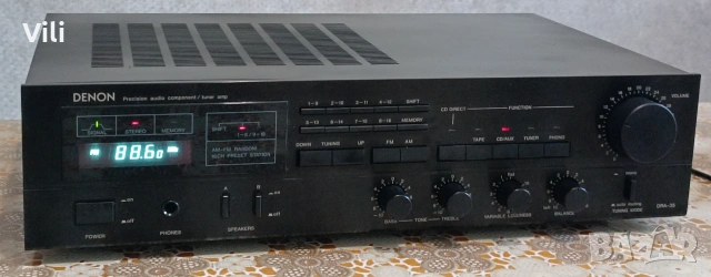 🔧  Denon DRA-35 – За ремонт 🔧, снимка 3 - Ресийвъри, усилватели, смесителни пултове - 55211887