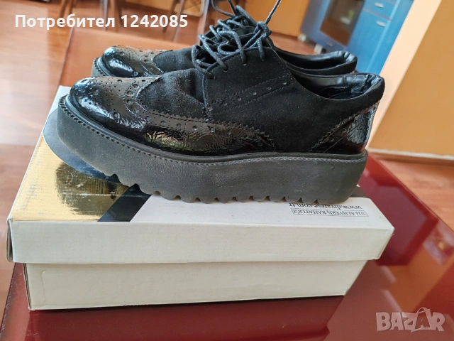 Елегантни обувки 38н, снимка 2 - Дамски ежедневни обувки - 54780235