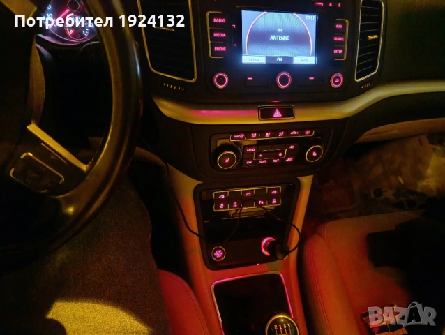 VW Sharan 7 места, снимка 9 - Автомобили и джипове - 54702130