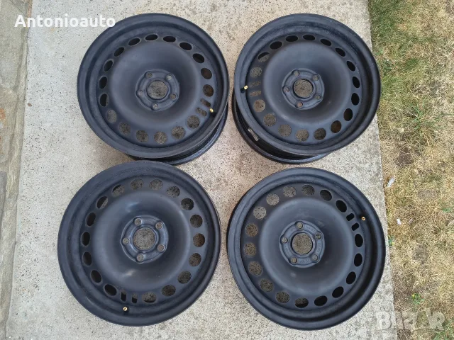 5х105 - 16 цола Метални джанти 5 x 105 Opel Astra J 5x105 оригинални 2160142 Astra K, Mokka и Zafira, снимка 2 - Гуми и джанти - 55606572