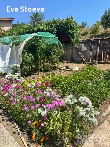 Продава се просторна къща с 2 сгради, гараж и двор, снимка 12 - Къщи - 55692684