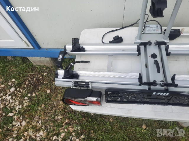 Багажник за колела за теглич Eufab Premium Сгъваем, снимка 4 - Аксесоари и консумативи - 54530738