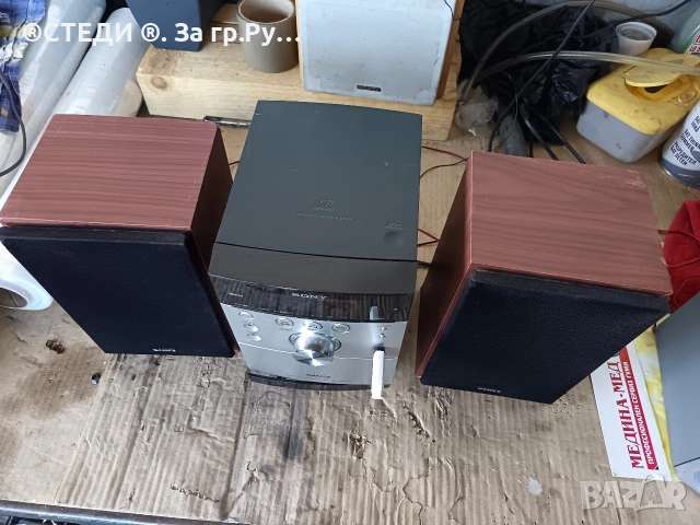 уредба SONY CMT-ЕН25, снимка 2 - Ресийвъри, усилватели, смесителни пултове - 54492752