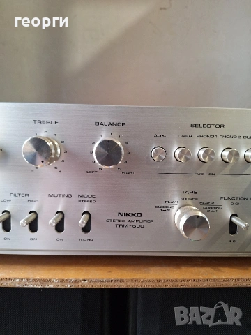 Nikko TRM-600, снимка 3 - Ресийвъри, усилватели, смесителни пултове - 53957297