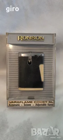 Оригинална чисто нова запалка RonsonVaraflame Comet-SL (New Old Stock / NOS), снимка 9 - Запалки - 55627616